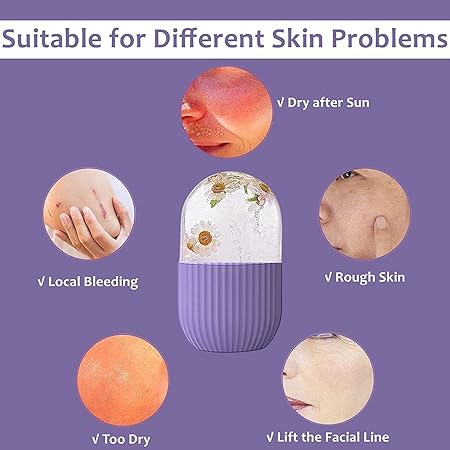 ice roller for face skin glowing ice cube massager Face Puffiness Relief Massage Skin Care Tools for face eye