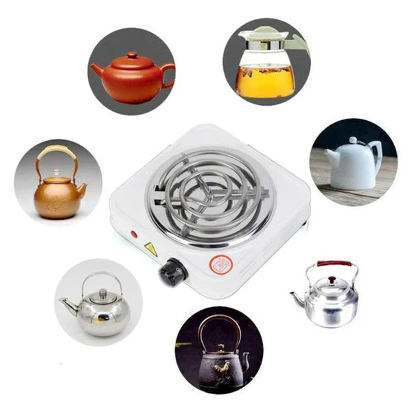 Electric Stove & Hot Plate & Cooker Heat Up In Just 2 Mins 1000w