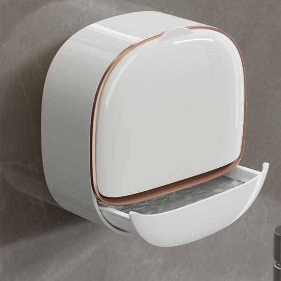 Yousheng Self Draining Soap Holder Strong Load-bearing Easy To Install Bathroom Wall Mounted Soap Box Tray Container