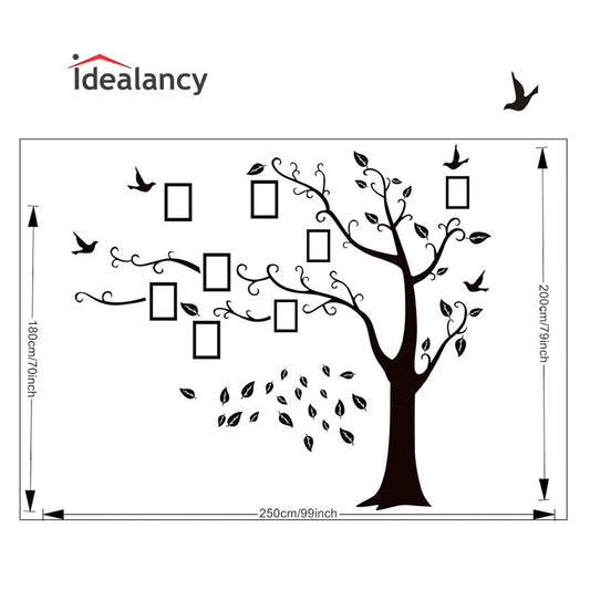 Tree Wall Sticker With Photo Frames
