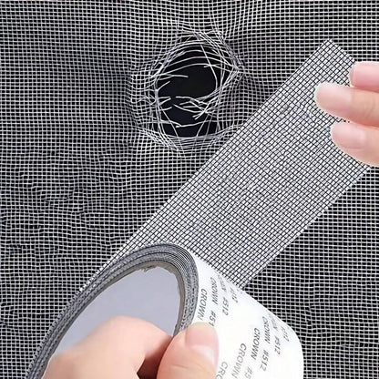 Strong Self Adhesive Window Net Screen Repair Patch Tape For Covering Up Holes Tears Anti Insect Mosquito Mesh