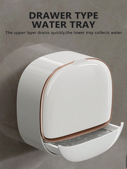 Yousheng Self Draining Soap Holder Strong Load-bearing Easy To Install Bathroom Wall Mounted Soap Box Tray Container