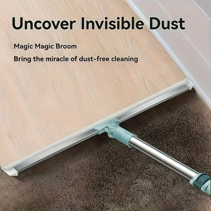 All-Purpose Scraping Wiper Handle Household Cleaning Tool for Floor Bathroom Kitchen Shower Tile Pet Hair