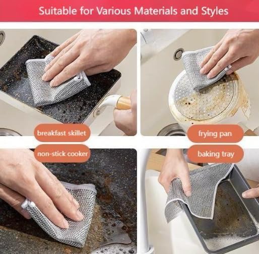 Imported Steel Wire Kitchen Cleaning Cloth