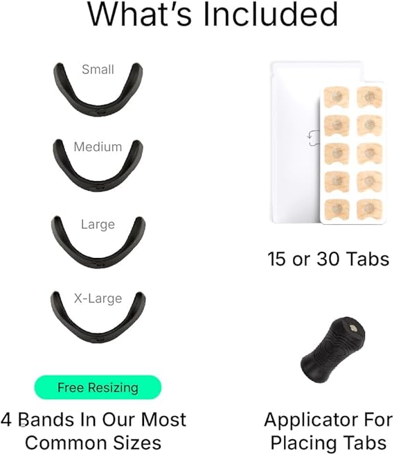 Sleepco Nasal Dilator Starter Kit. 4 Sizes. Improve airflow