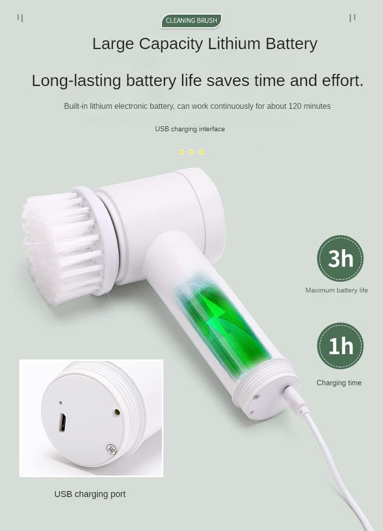 5 In 1 Multifunctional electrically driven Household Magic Brush