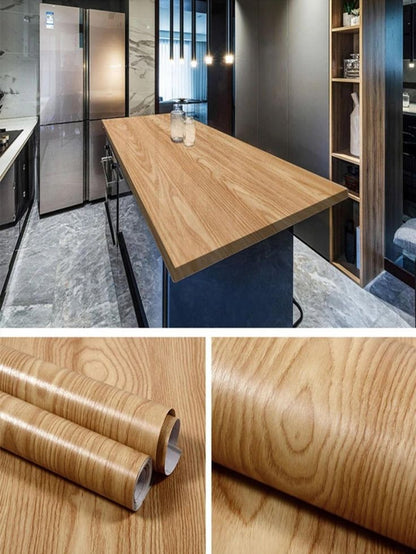 Premium Wooden Sheet Rolls Self Adhesive Waterproof P.V.C