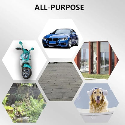 EVRYWEALTH jet spray for car wash spray Portable High Pressure Washing Water Spray Machine For Car Washing Garden Watering Tool Black High Pressure Nozzle High Pressure Water