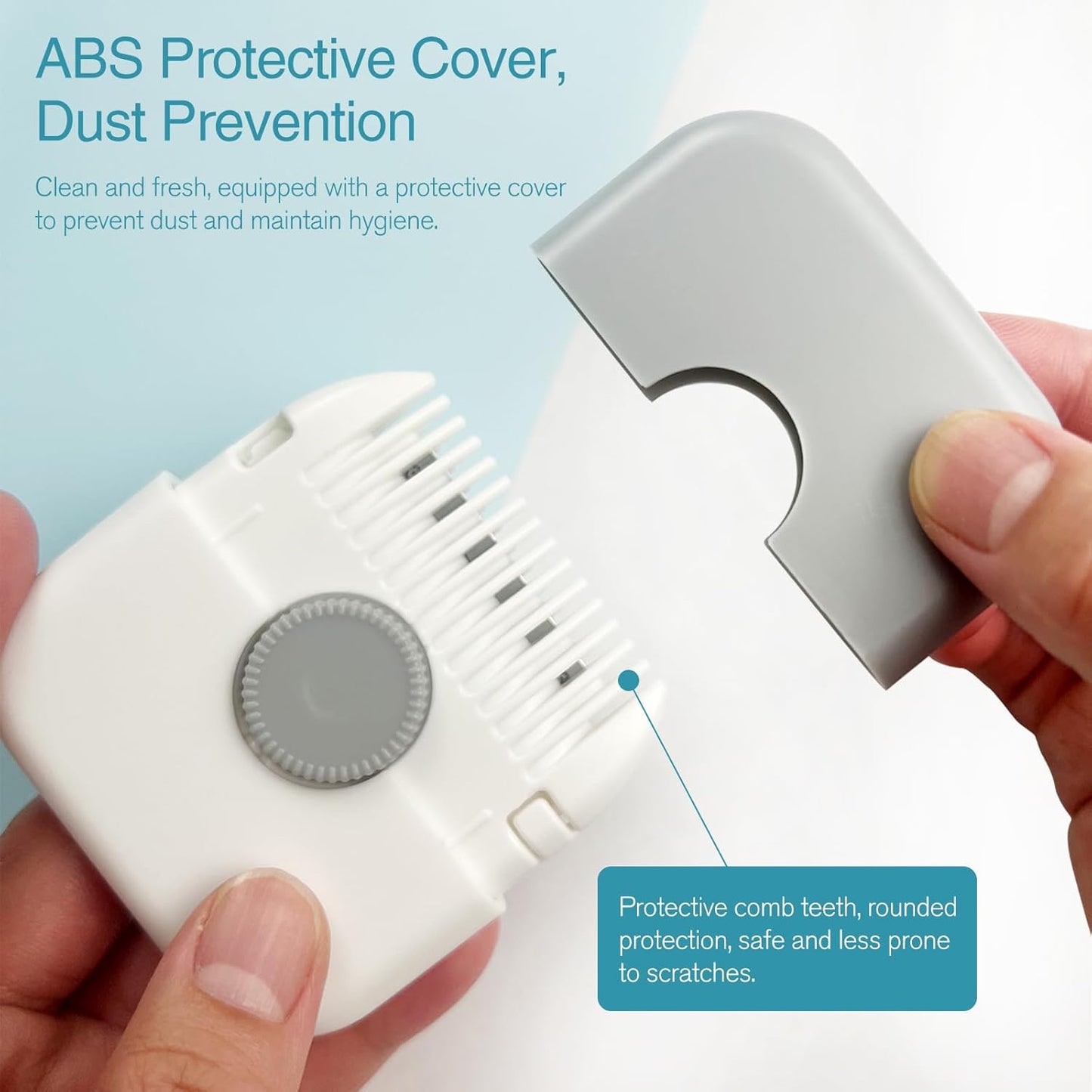 2-in-1 Hair Trimming and Thinning Comb - Dual-Sided Razor with Sharp Edges for Cutting and Styling