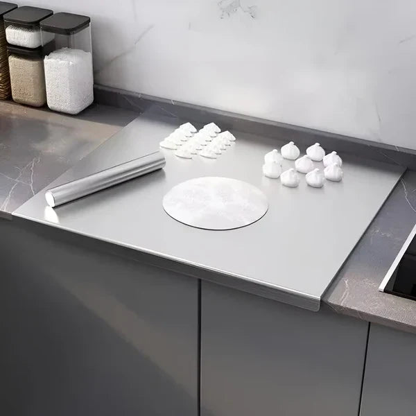 Premium 304 Stainless Steel Cutting Board – Durable, Hygienic, and Non-Slip Chopping Surface