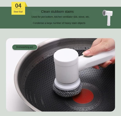 5 In 1 Multifunctional electrically driven Household Magic Brush