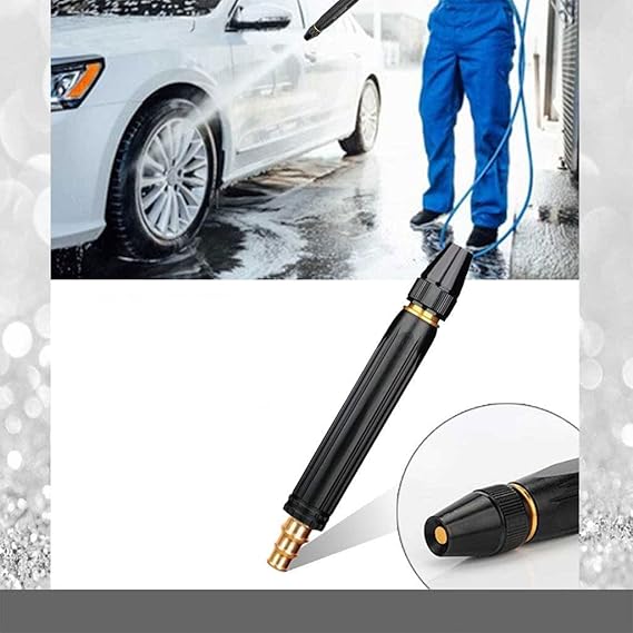 EVRYWEALTH jet spray for car wash spray Portable High Pressure Washing Water Spray Machine For Car Washing Garden Watering Tool Black High Pressure Nozzle High Pressure Water