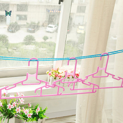 Buy 1 Get 2 Free Offer 3 Pcs Wind Proof Non Slip Nylon Hanging Drying Rope Clothes washing line with full size of 5 Meters in Rs 799