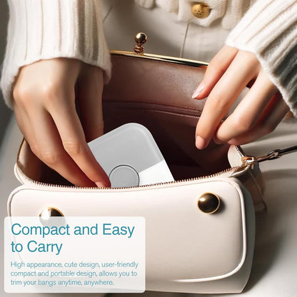 2-in-1 Hair Trimming and Thinning Comb - Dual-Sided Razor with Sharp Edges for Cutting and Styling