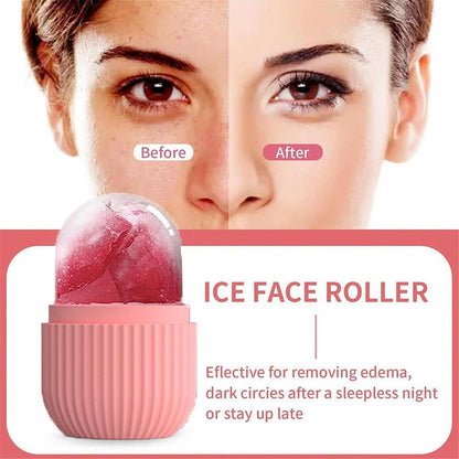ice roller for face skin glowing ice cube massager Face Puffiness Relief Massage Skin Care Tools for face eye