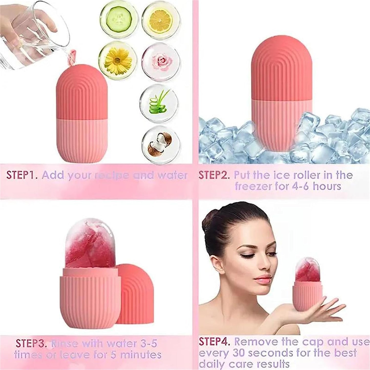 ice roller for face skin glowing ice cube massager Face Puffiness Relief Massage Skin Care Tools for face eye
