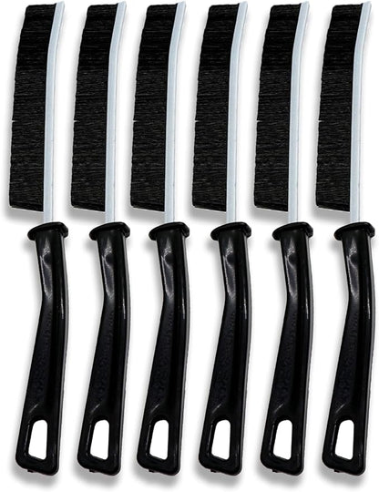 Multi-Purpose Crevice Cleaning Brush, Bathroom & Kitchen Gap Cleaning Brush, Long Strip Crevice Cleaning Tool, Dead Corners Brushes, Black PET Bristles