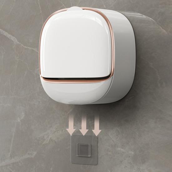 Yousheng Self Draining Soap Holder Strong Load-bearing Easy To Install Bathroom Wall Mounted Soap Box Tray Container