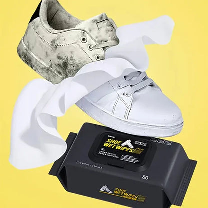 Disposable Shoe and bags Cleaning Wet Wipes For Quick Shine