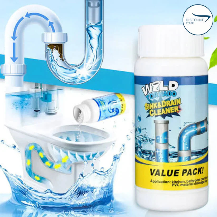 Pipe Dredging Powerful Sink & Drain Cleaner Powder Agent Odor Removal Deodorantts