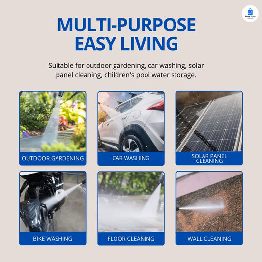 EVRYWEALTH jet spray for car wash spray Portable High Pressure Washing Water Spray Machine For Car Washing Garden Watering Tool Black High Pressure Nozzle High Pressure Water