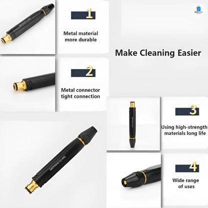 EVRYWEALTH jet spray for car wash spray Portable High Pressure Washing Water Spray Machine For Car Washing Garden Watering Tool Black High Pressure Nozzle High Pressure Water