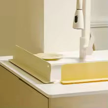 Silicone Sink Splash Guard With Suction Cup Anti-Splash Barrier For Kitchen Basin Waterproof Splatter Stopper Board