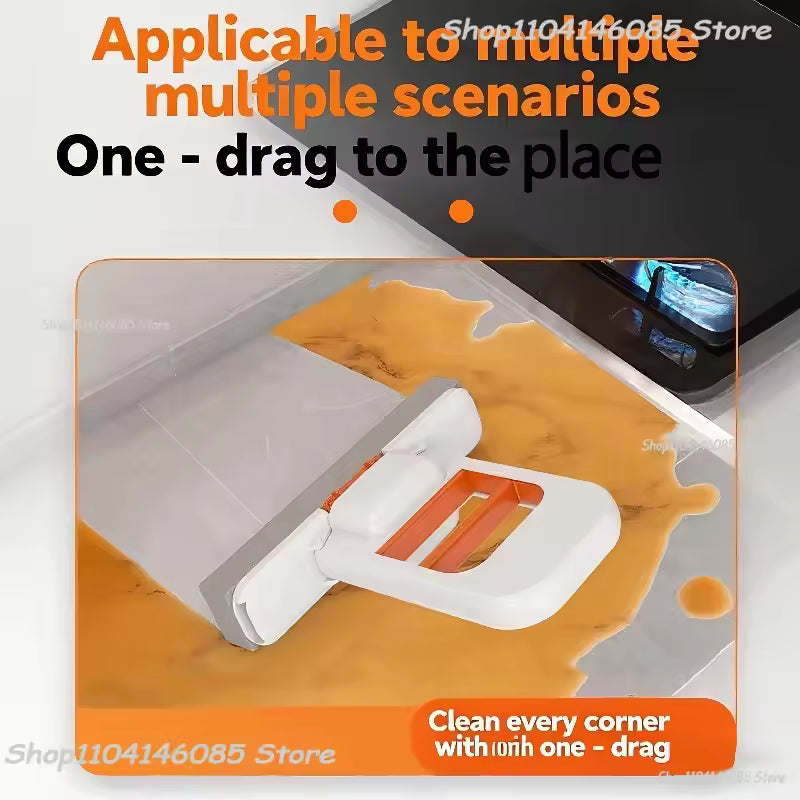 Mini Mop Sponge Mop Suitable for Kitchen Bathroom Living Room and Car Cleaning Ceramic Drill Floor Cleaning