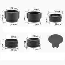 Kitchen Faucet - 4 in 1 360° Swivel Faucet Waterfall Faucet 4 Function Water Saving Kitchen Sink Faucet Bathroom Faucet