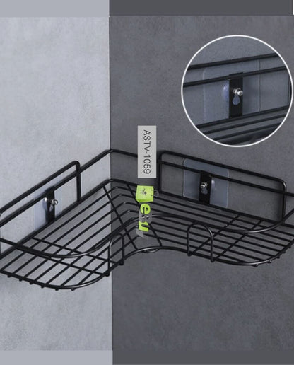 (Pack of 10) Punch Free Self Adhesive Screw Wall Hook For Home and Outdoor Use