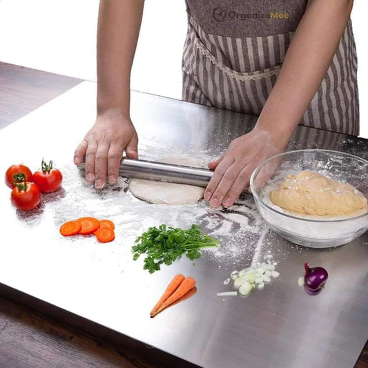Premium 304 Stainless Steel Cutting Board – Durable, Hygienic, and Non-Slip Chopping Surface