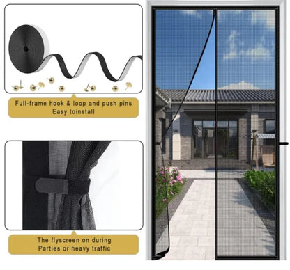 Magic Mesh Deluxe- Hands Free Magnetic Screen Door