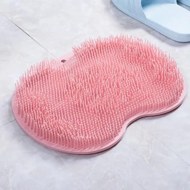 Silicone Back Scrubber Soft Loofah Bath Body/Foot & Hand Exfoliating Massage For Shower Body Cleaning Bathroom Shower Scrubber - Suitable for Women Men Kids Shower