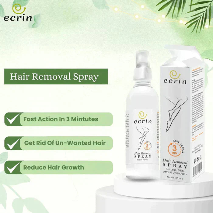 Ecrin Hair Removal Spray For Men & Women