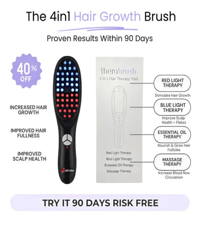 Hair Growth Brush with Steam & Vibration