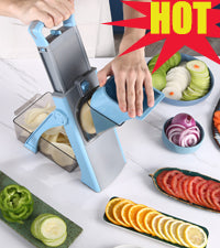 Imported Multi-Purpose Kitchen Vegetable Slicer - Multifunctional Mandoline chopper