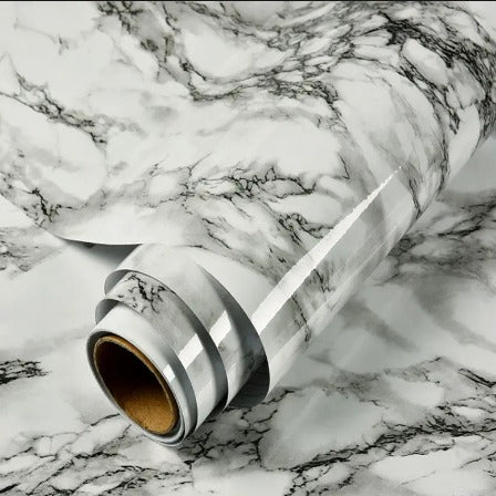 Self Adhesive  high-quality thick Marble Sheet in Glossy Marble Material is Heat resistant, Water Proof, and Anti Oil.