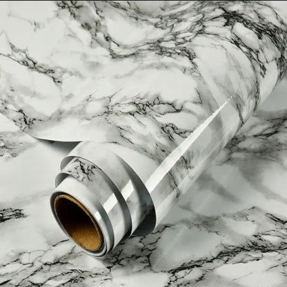 Self Adhesive  high-quality thick Marble Sheet in Glossy Marble Material is Heat resistant, Water Proof, and Anti Oil.