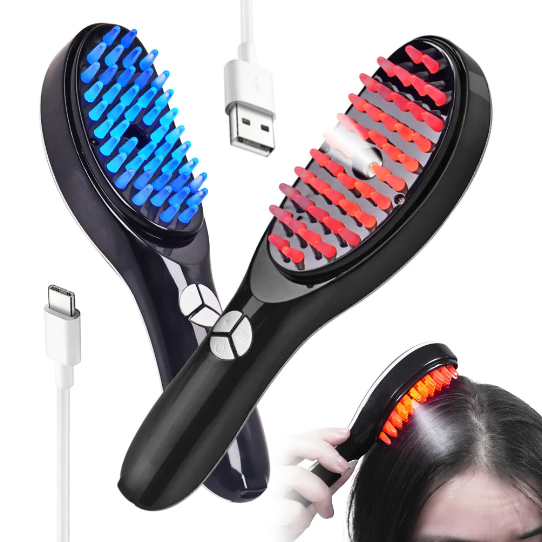 Hair Growth Brush with Steam & Vibration