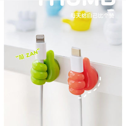 10 Pcs Silicone Thumb Wall Hooks