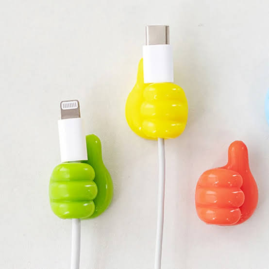 10 Pcs Silicone Thumb Wall Hooks