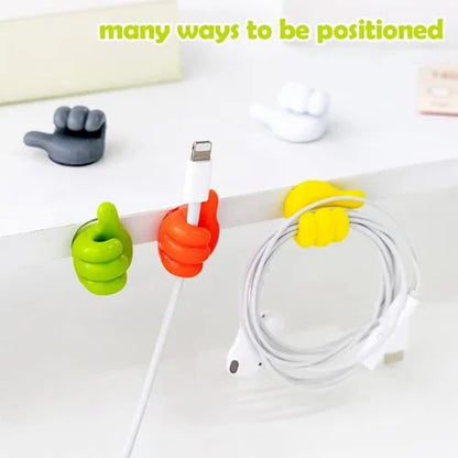 10 Pcs Silicone Thumb Wall Hooks